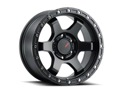 DX4 Wheels NITRO Flat Black 6-Lug Wheel; 18x9; -12mm Offset (17-24 Titan)