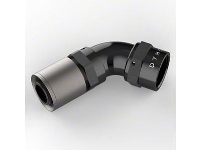 Dyme PSI FATBOY A-TYPE Crimp and Swivel Fitting; 45-Degree