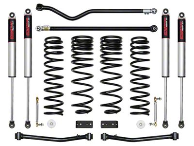 Dynatrac EnduroSport 3-Inch Suspension Lift Kit with 2.0 EnduroSport Shocks; Stage 4 (20-25 3.6L Jeep Gladiator JT, Excluding Mojave)