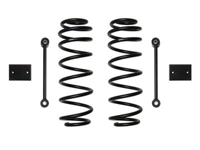 Dynatrac 3-Inch Rear Dual Rate Lift Springs (18-25 2.0L or 3.6L Jeep Wrangler JL, Excluding 4xe)