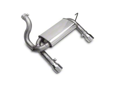 Dynomax Super Turbo Axle-Back Exhaust (18-25 2.0L or 3.6L Jeep Wrangler JL)