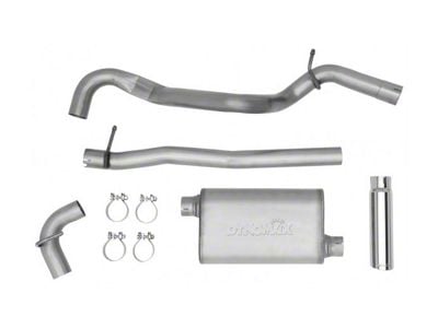 Dynomax Ultra Flo Welded Cat-Back Exhaust (07-11 3.8L Jeep Wrangler JK 2-Door)