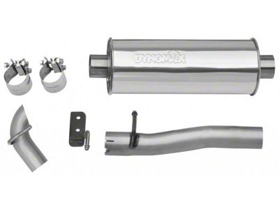 Dynomax Ultra Flo Welded Cat-Back Exhaust (07-11 3.8L Jeep Wrangler JK 4-Door)