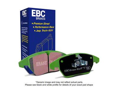 EBC Brakes Greenstuff 6000 Elite Truck and SUV Organic Brake Pads; Front Pair (21-25 Bronco, Excluding Raptor)