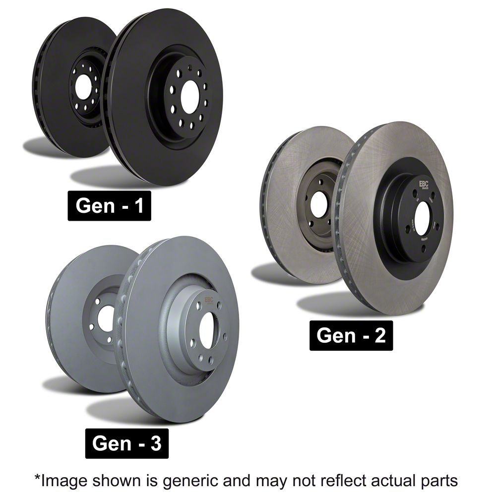 EBC Premium Front Rotors (280x24mm) | 90-91 Jeep Cherokee 2.5 4WD
