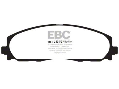 EBC Brakes Stage 3 Greenstuff 6000 Brake Rotor and Pad Kit; Front (20-25 Jeep Gladiator JT)