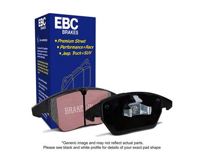 EBC Brakes Ultimax OEM Plus Organic Brake Pads; Rear Pair (15-23 Jeep Renegade BU)