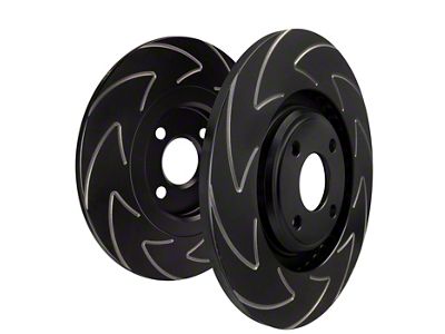 EBC Brakes BSD Slotted Rotors; Rear Pair (18-25 Jeep Wrangler JL w/ 328mm Solid Rear Rotors)