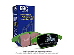 EBC Brakes Greenstuff 6000 Elite Truck and SUV Organic Brake Pads; Rear Pair (18-26 Jeep Wrangler JL w/ 342mm Solid Rear Rotors)