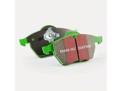 EBC Brakes Greenstuff 6000 Street Sport Organic Brake Pads; Rear Pair (21-25 Jeep Wrangler JL w/ 350mm Vented Rear Rotors)