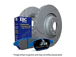 EBC Brakes Stage 6 Bluestuff 6-Lug Brake Rotor and Pad Kit; Front (05-23 Tacoma)
