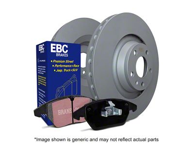 EBC Brakes Stage 1 Ultimax 6-Lug Brake Rotor and Pad Kit; Front (08-24 Titan)