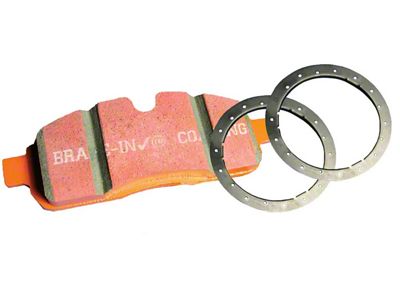 EBC Brakes Orangestuff Extra Duty Carbon Granular Brake Pads; Rear Pair (22-25 Tundra)