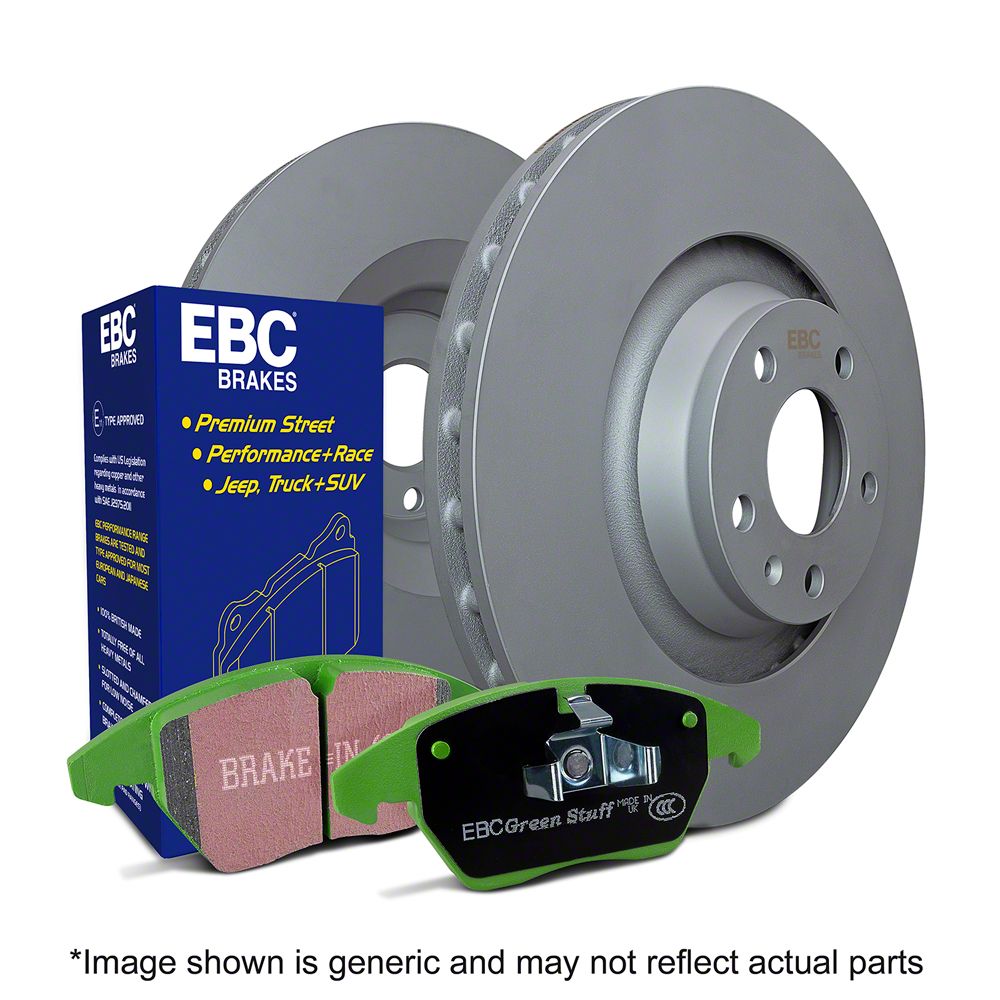 EBC Brakes Tundra Stage 14 Greenstuff 6000 5Lug Brake Rotor and Pad
