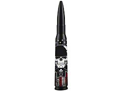 Bullet Antenna; American Skull Black (21-25 Bronco)