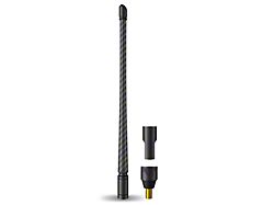 Flexible Replacement Antenna; 12-Inch; Carbon Fiber (21-25 Bronco)