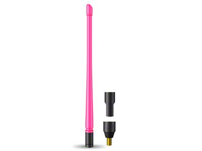 Flexible Replacement Antenna; 12-Inch; Pink (21-25 Bronco)