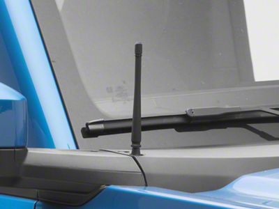 Flexible Replacement Antenna; 8-Inch; Black (21-25 Bronco)