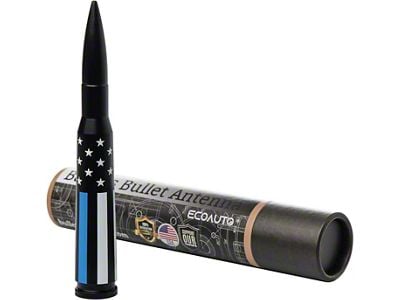 Bullet Antenna; Support Blue (20-23 Jeep Gladiator JT)