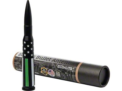 Bullet Antenna; Support Military (20-23 Jeep Gladiator JT)