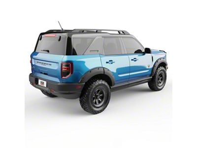EGR Traditional Bolt-On Look Fender Flares; Matte Black (21-25 Bronco Sport)