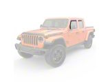 EGR In-Channel Window Visors; Front and Rear; Dark Smoke (18-26 Jeep Wrangler JL 4-Door)