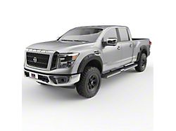 EGR Traditional Bolt-On Look Fender Flares; Matte Black (16-24 Titan XD)