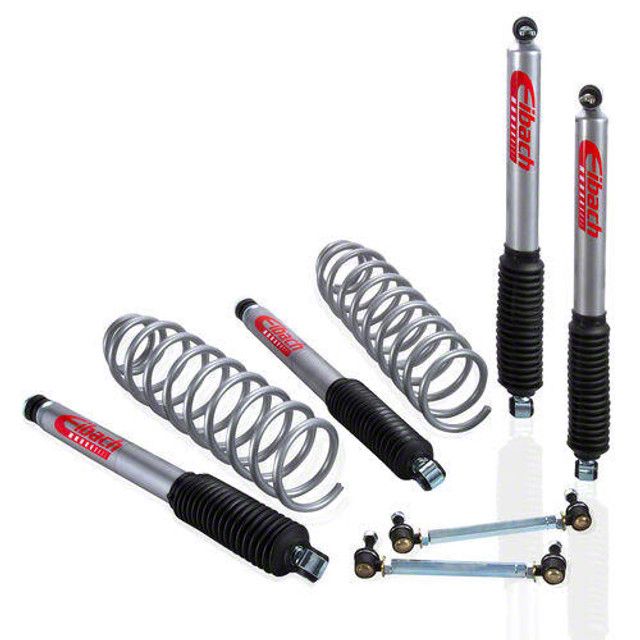 Eibach Jeep Wrangler 2Inch AllTerrain Lift Kit with Shocks E80510200822 (0718 Jeep