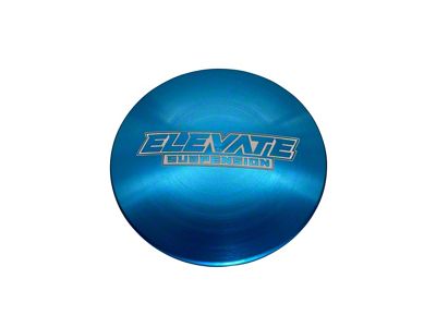 Elevate Suspension Chromoly Upper Control Arm Ball Joint Caps; Blue (21-25 Bronco, Excluding Raptor)