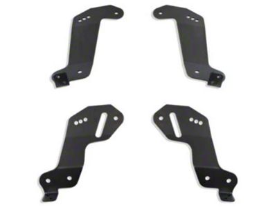 Elevate Suspension Caster Correction Brackets (07-18 Jeep Wrangler JK)