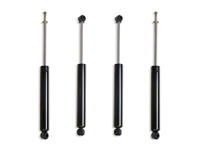 Elevate Suspension Front and Rear Shock Package for 2.50 to 3-Inch Lift (12-18 Jeep Wrangler JK)