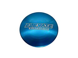 Elevate Suspension Chromoly Upper Control Arm Ball Joint Caps; Blue (07-21 Tundra)