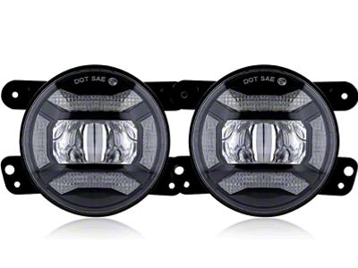 Empire Offroad LED 4-Inch Krypton Series LED Fog Lights (07-25 Jeep Wrangler JK & JL)
