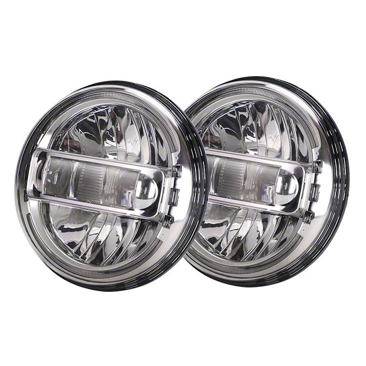 Empire Offroad LED Jeep Wrangler 7Inch Lowrider Series LED Headlights