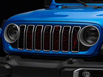 Empire Offroad LED Highland Series RGB+W Grille Strip Kit for Stock Grilles (97-25 Jeep Wrangler TJ, JK & JL)