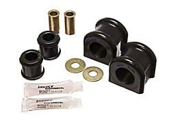 Front Sway Bar Bushings; 31mm; Black (07-18 Jeep Wrangler JK)