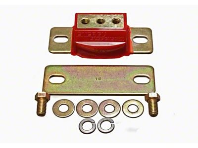 GM Transmission Mount; Red (87-95 Jeep Wrangler YJ)