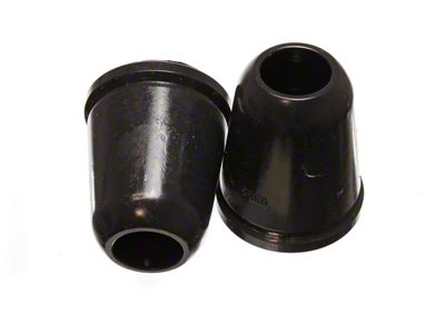 Rear Bump Stops; Black (07-18 Jeep Wrangler JK)