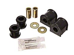 Rear Sway Bar Bushings; 19mm; Black (07-18 Jeep Wrangler JK)