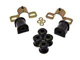 Rear Sway Bar and Endlink Bushings; 16mm; Black (87-06 Jeep Wrangler YJ & TJ)