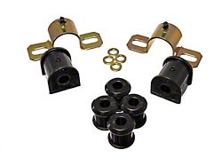 Rear Sway Bar and Endlink Bushings; 16mm; Black (87-06 Jeep Wrangler YJ & TJ)