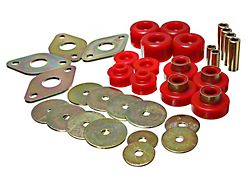 Body Mount Bushings; Red (05-13 Tacoma)