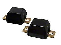 Rear Bump Stops; Black (05-13 Tacoma)