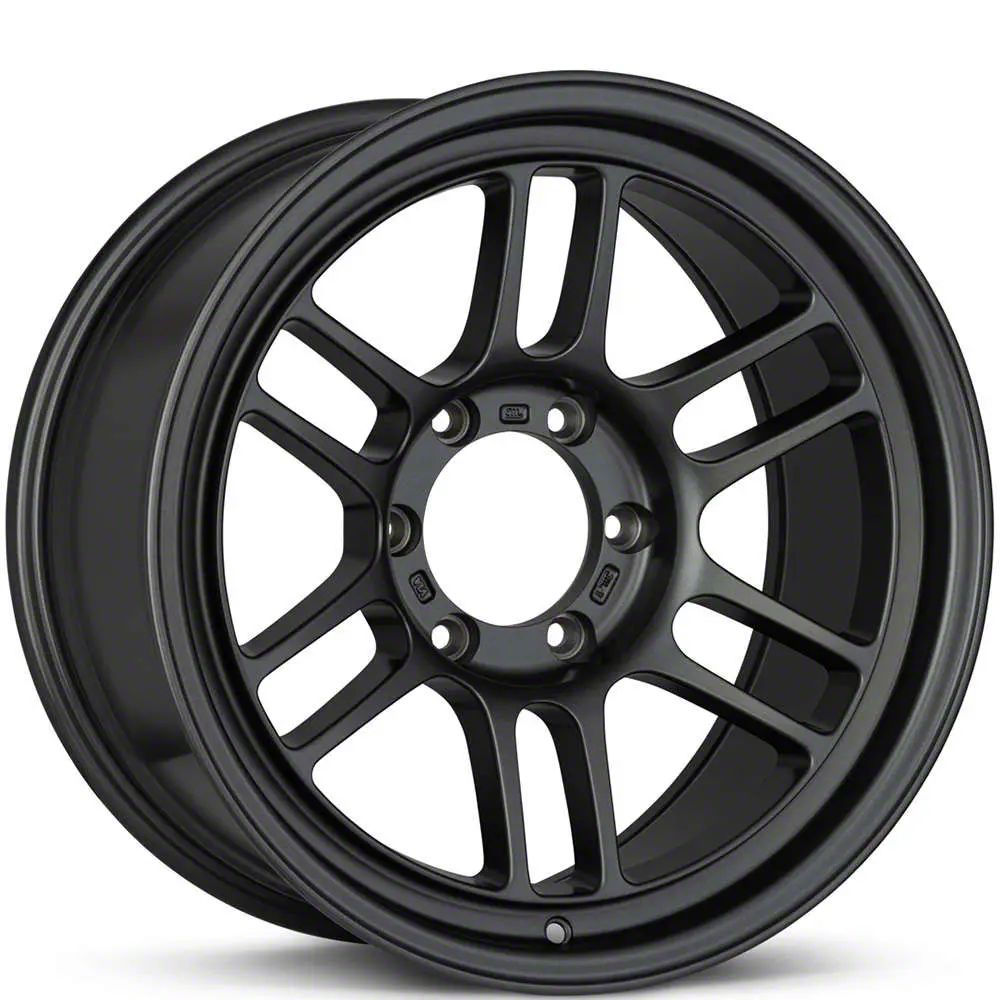 Enkei BHAWK 22x9.5 6x139.7 15mm Offset 108mm Bore Black Wheel main image 1