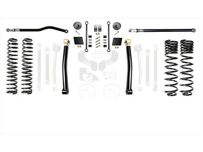 EVO Manufacturing 2.50-Inch Enforcer Stage 2 Suspension Lift Kit with Front and Rear Track Bars (20-25 3.6L Jeep Gladiator JT)