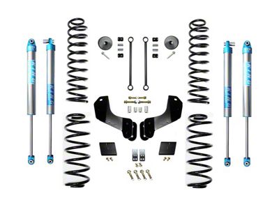 EVO Manufacturing 2.50-Inch Enforcer OVERLAND Stage 1 Suspension Lift Kit with EVO Spec King 2.0 Shocks with Adjusters (21-25 Jeep Wrangler JL 4xe)