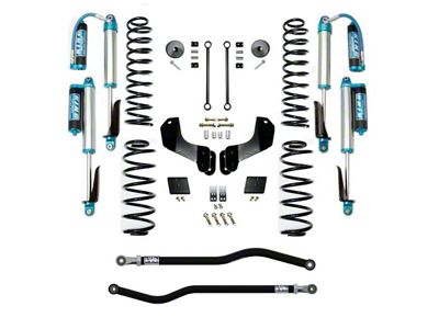 EVO Manufacturing 2.50-Inch Enforcer Stage 1 Overland Suspension Lift Kit with King 2.5 Shocks, Front and Rear Track Bars (21-25 Jeep Wrangler JL 4xe)