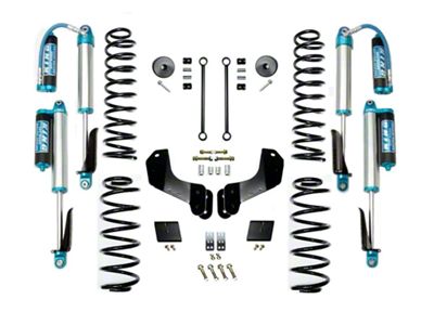 EVO Manufacturing 2.50-Inch Enforcer Stage 1 Overland Suspension Lift Kit with King 2.5 Compression Adjuster Shocks (18-25 2.0L or 3.6L Jeep Wrangler JL, Excluding 4xe)