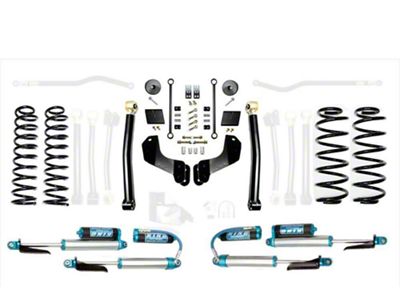EVO Manufacturing 2.50-Inch Enforcer Stage 2 Overland Suspension Lift Kit with King 2.5 Shocks (18-25 2.0L or 3.6L Jeep Wrangler JL, Excluding 4xe)