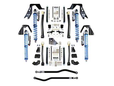 EVO Manufacturing 3 to 5-Inch Enforcer PRO Stage 3 Suspension Lift Kit with King Compression Adjuster Coil-Overs (18-25 Jeep Wrangler JL 2-Door)